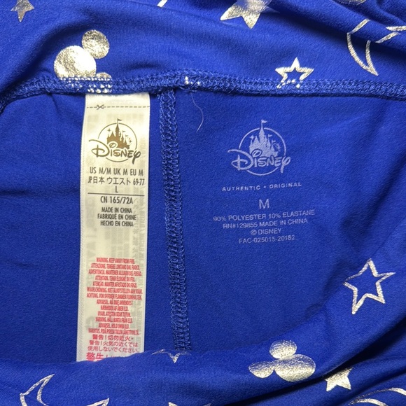 Disney Blue and Silver Leggings - Picture 4 of 4